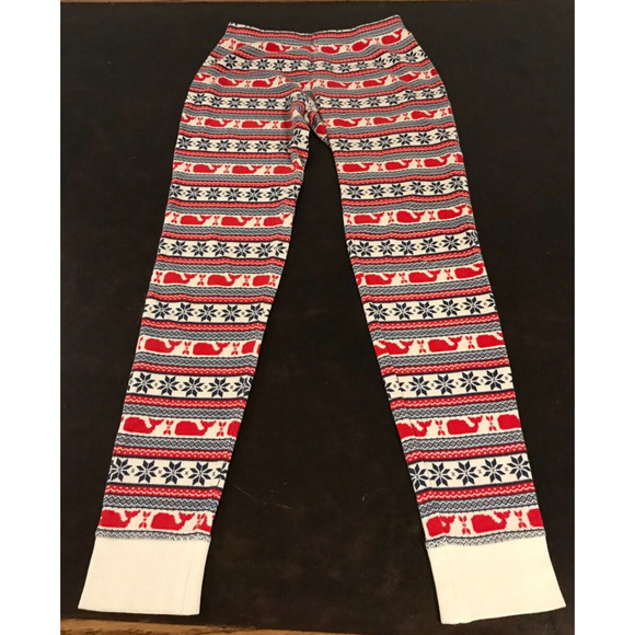 Vineyard Vines Other - Vineyard Vines Whale Fair Isle Thermal Knit Pajama Pants - Size XXS - PANTS ONLY